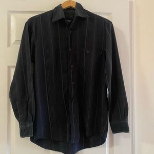 Haggar Men’s Luxury Microfiber Dress Shirt